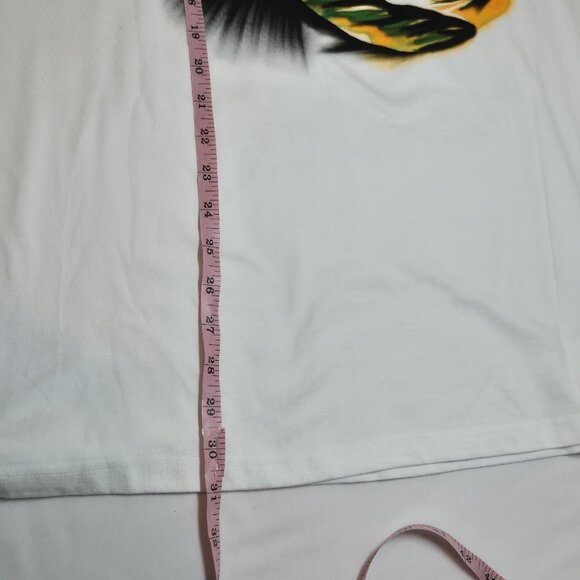 Born Fly Men's Fly 'N Free White Graphic Print T-Shirt Size XL (45) - Picture 7 of 10